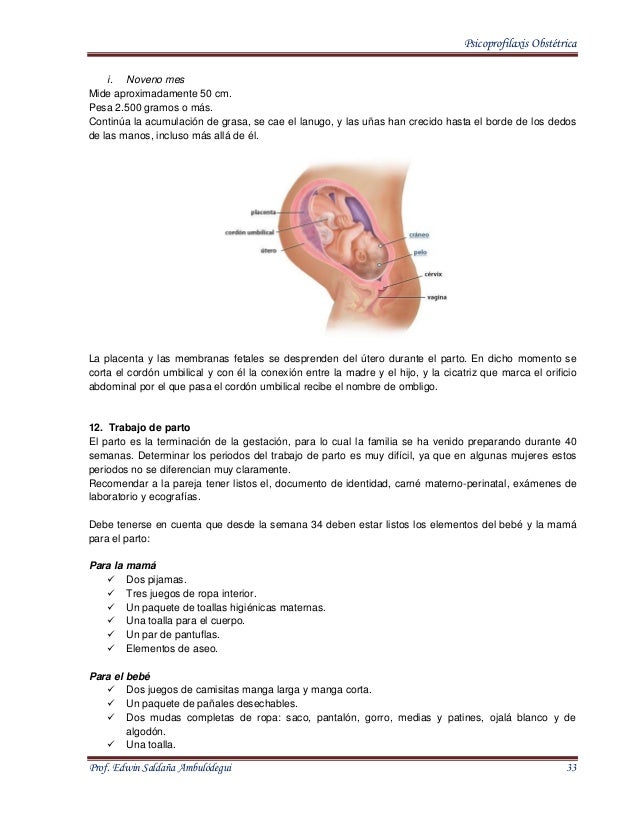 manual de parto psicoprofilactico